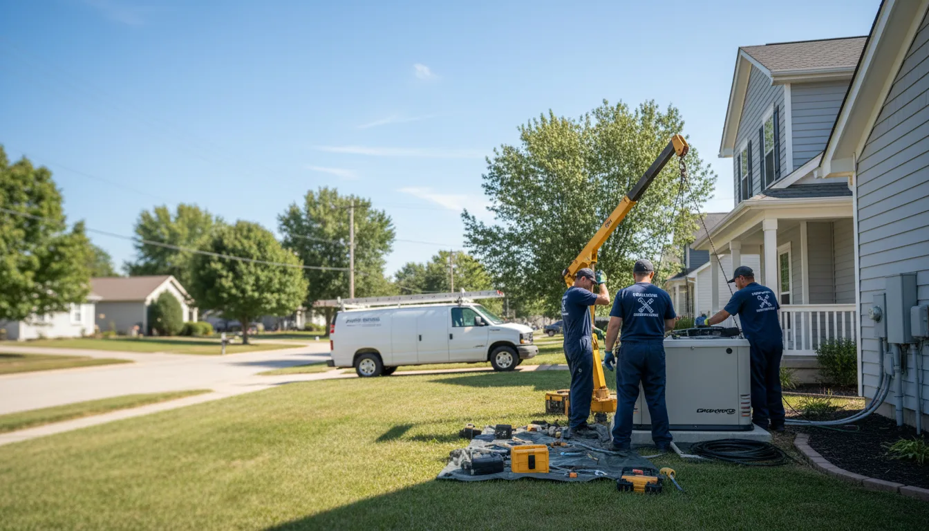 Generator Installation in Holland, IA near me